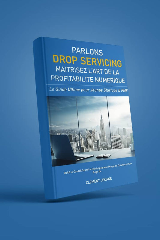 PARLONS DROP SERVICING: maitrisez l'art de la  profitabilité numérique